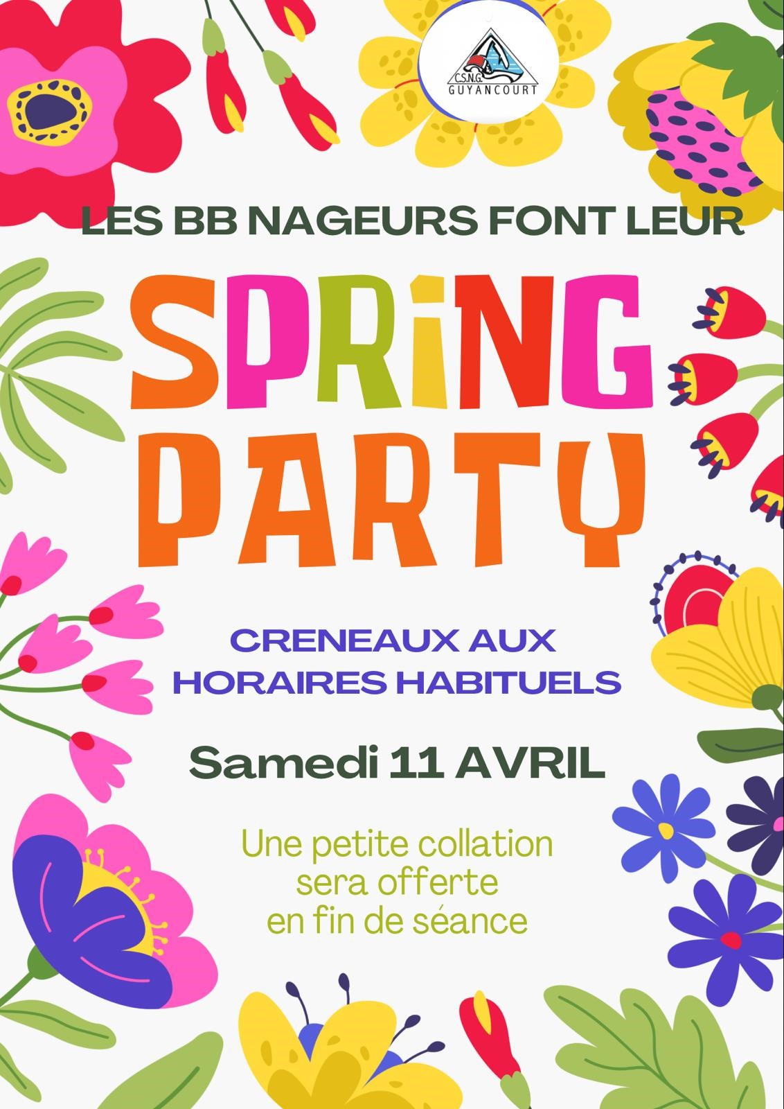Fête du Printemps - Bébés Nageurs